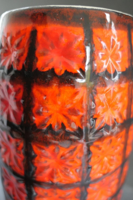 Image 1 of Vintage Scheurich large vase 261-42 Prisma