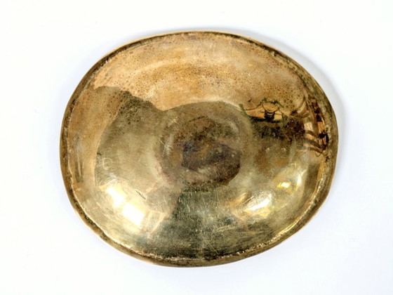 Image 1 of Vintage messing Vissen Zodiac schaal | Astrologische Vide-Poche | Jaren 70