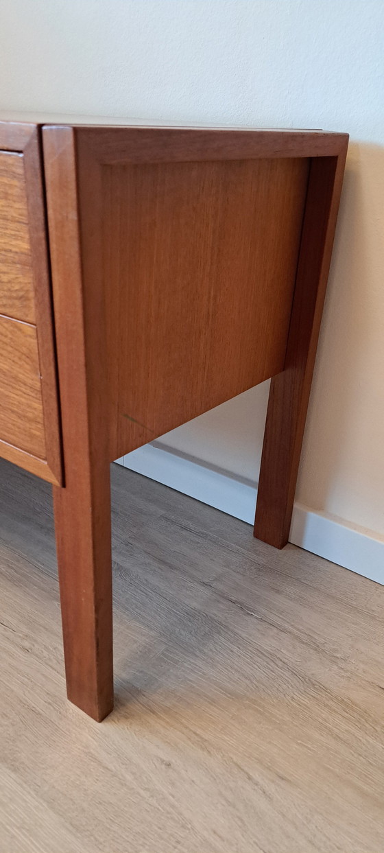 Image 1 of Aparador de teca original Aksel Kjersgaard núm. 480 D.E. Møbler, Dinamarca, ca 1960
