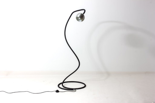 Rara lampada da terra Serpente di Valenti, Italia, anni '70.