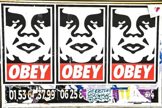 Image 1 of Photo printed on plexiglass / Street art / Limited edition