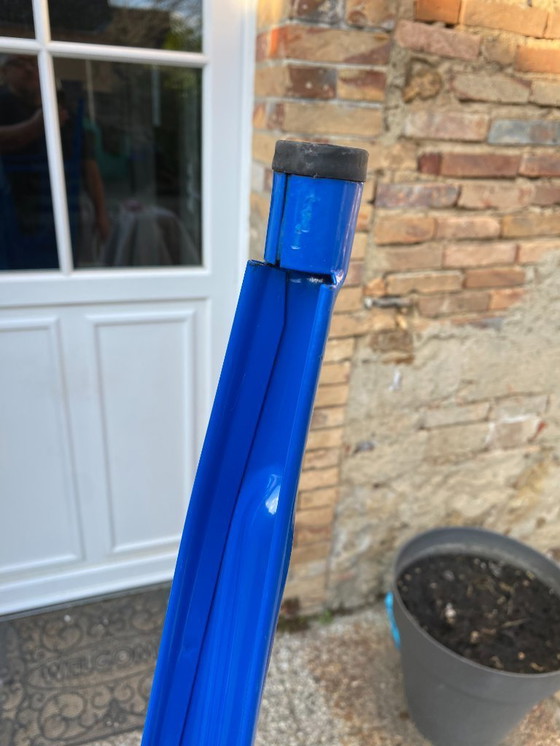 Image 1 of TOLINE H75 stapelbare industriële barkruk, blauw