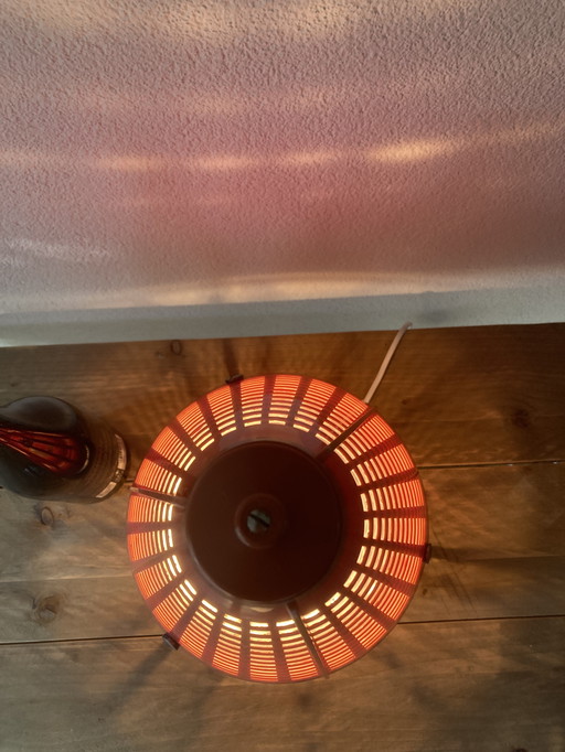 Lámpara cohete vintage de la era espacial de Ostra Elektronik (década de 1960)