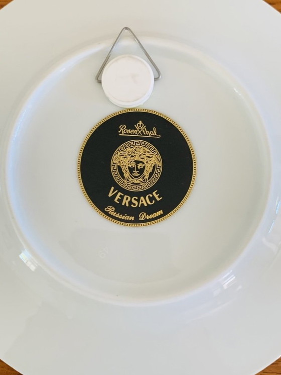 Image 1 of Vintage, Versace "Russian Dream", piatto in porcellana, di Rosenthal