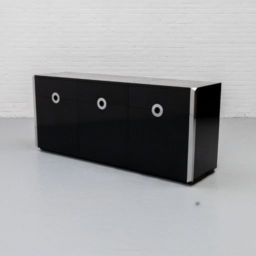 Alveo Sideboard Willy Rizzo voor Mario Sabot '70s