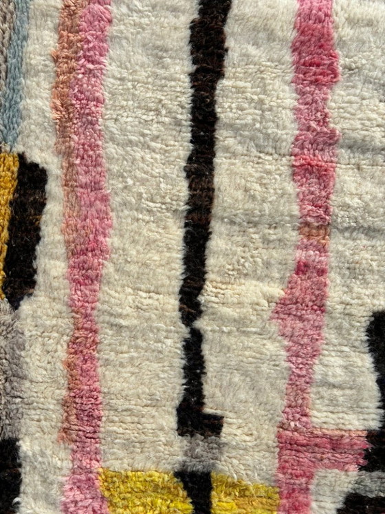 Image 1 of Tapis Beni Ourain, authentique tapis marocain, tapis berbère, 3 x 2 m