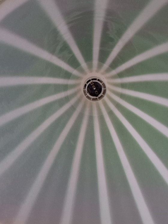 Image 1 of Lampada a sospensione in vetro vintage lampada a sospensione verde