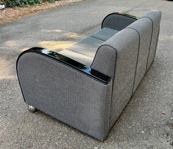 Image 1 of Art Deco bank (3-zits) - Op maat gemaakt interieurontwerpstuk