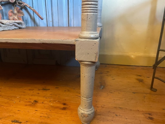 Image 1 of Beistelltisch Wandtisch doppelt Plateau Französisch