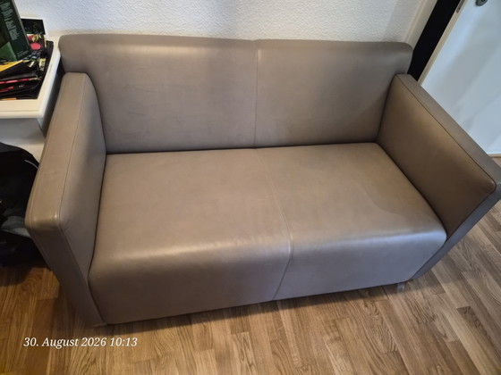 2-seater and 2 armchairs made of leather Cor – Sofas (photo 3 of 9)