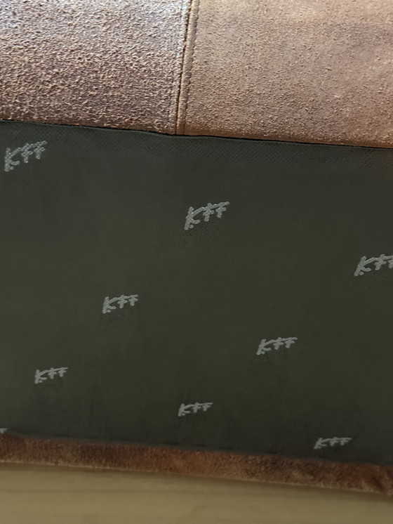 Image 1 of 6 KFF leren design eetkamerstoelen