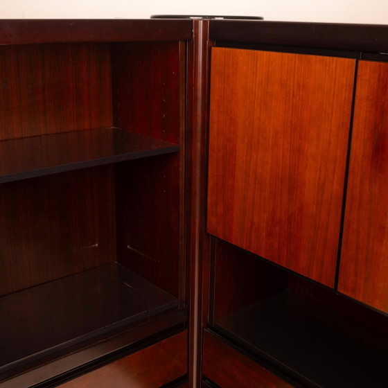 Angelo Mangiarotti Muebles Bar de Palisandro La Sorgente dei Mobili Mid Century – Mueble bar, Plastic (photo 17 of 27)