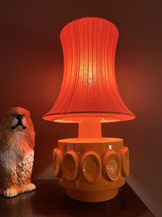 Image 1 of Bellissima lampada da tavolo completa Robert de Schuytener