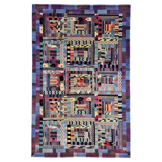 Tappeto geometrico Ottavio Missoni edizione limitata per Missoni Home – Tappeti, Wool (photo 5 of 22)