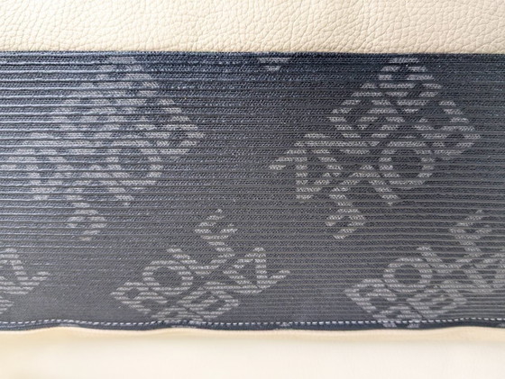 Image 1 of Canapé d'angle Plura original Rolf Benz, cuir beige clair, design crème