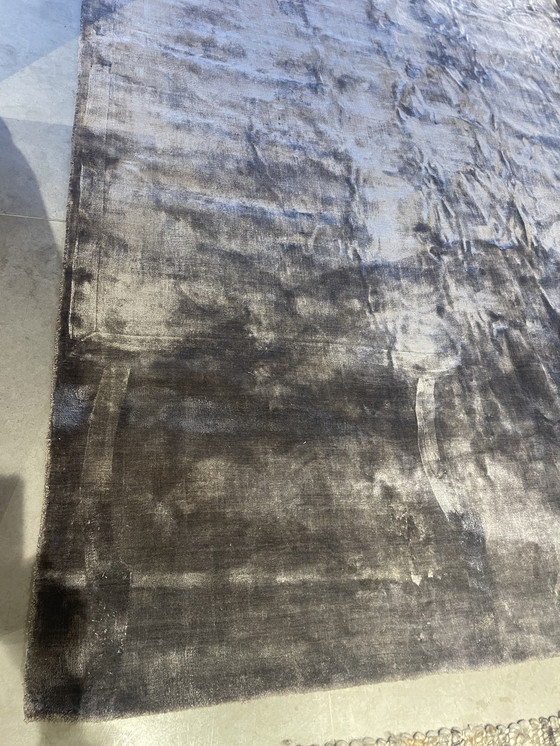 Image 1 of Tappeto vintage in seta e viscosa