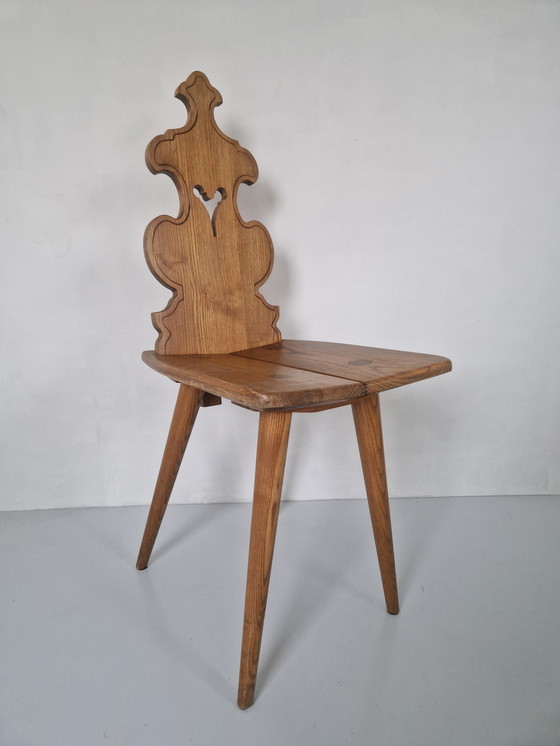 Image 1 of Vintage Brutalist Tiroler Chair