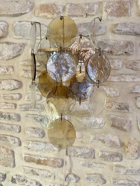 Image 1 of GINO VISTOSI VINTAGE WALL LAMP