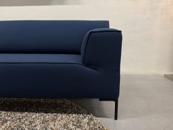 Image 1 of Design on Stock Bloq Sofá 3 Plazas Con Reposapiés Arado Lana Azul