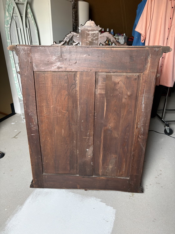 Bretonse 19e Eeuwse Antieke kast – Drankenkasten, Wood (photo 15 of 15)