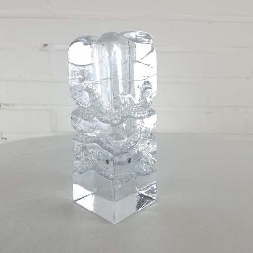 Vintage-Vase im brutalistischen Stil