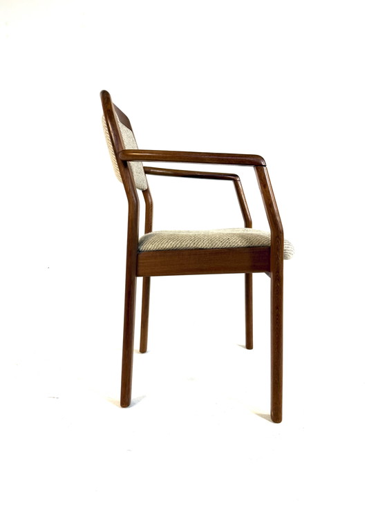 Image 1 of Vintage teak dining chair, Dyrlund '70