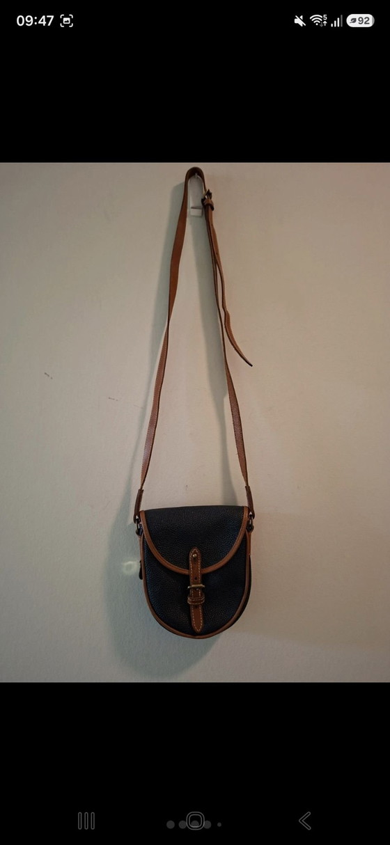 Borsa a tracolla piccola vintage Mulberry Scotchgrain stile saddlebag – Borse a tracolla, Pelle, Tessile (photo 2 of 12)
