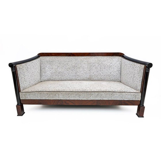 Image 1 of Fauteuils et canapé en acajou Biedermeier du XIXe siècle, Vienne, 1840