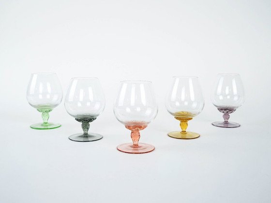 Image 1 of Set di bicchieri da cognac, design italiano, anni '70, produzione: Italia