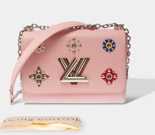Borsa LOUIS VUITTON Twist in pelle rosa - 103189