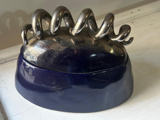 Scatola scultorea postmoderna in ceramica smaltata – Oggetti decorativi (photo 9 of 15)