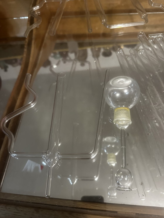 Image 1 of Große Sammlung antiker Glaschemikalien für ein Kuriositätenkabinett
