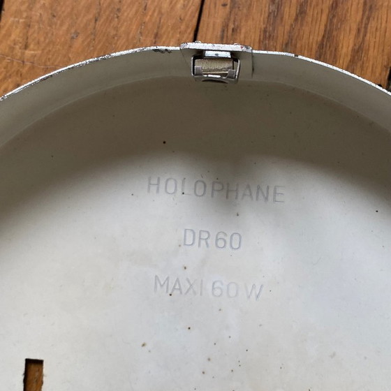 Image 1 of Holophane porthole glass wall or ceiling light, 1970s-1980s