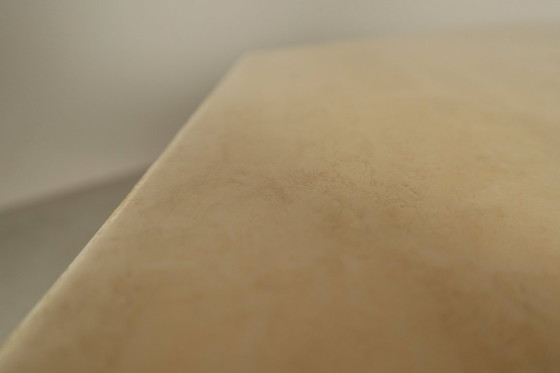 Image 1 of Tavolo da pranzo ottagonale in travertino, Italia anni '70