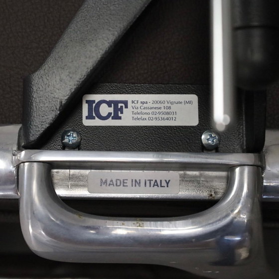 Una leren bureaustoel van ICF, Italië, jaren 90 – ICF Italy, Bureaustoelen, Leather, Vintage (photo 11 of 11)