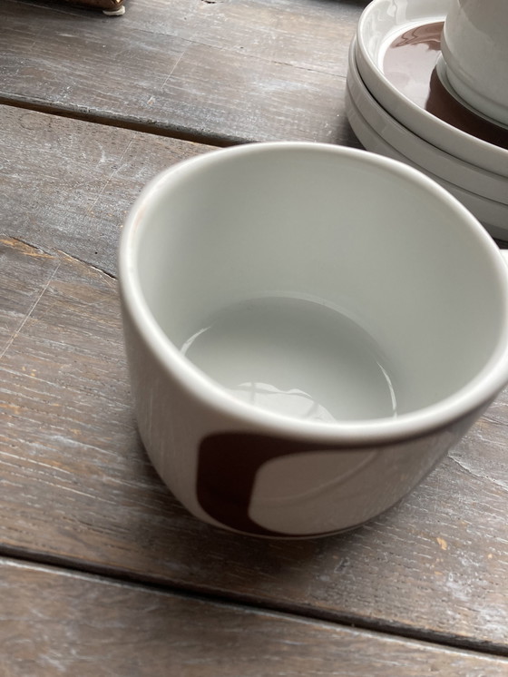 Image 1 of 3 kop en schotel bordjes vintage wolf kamagel