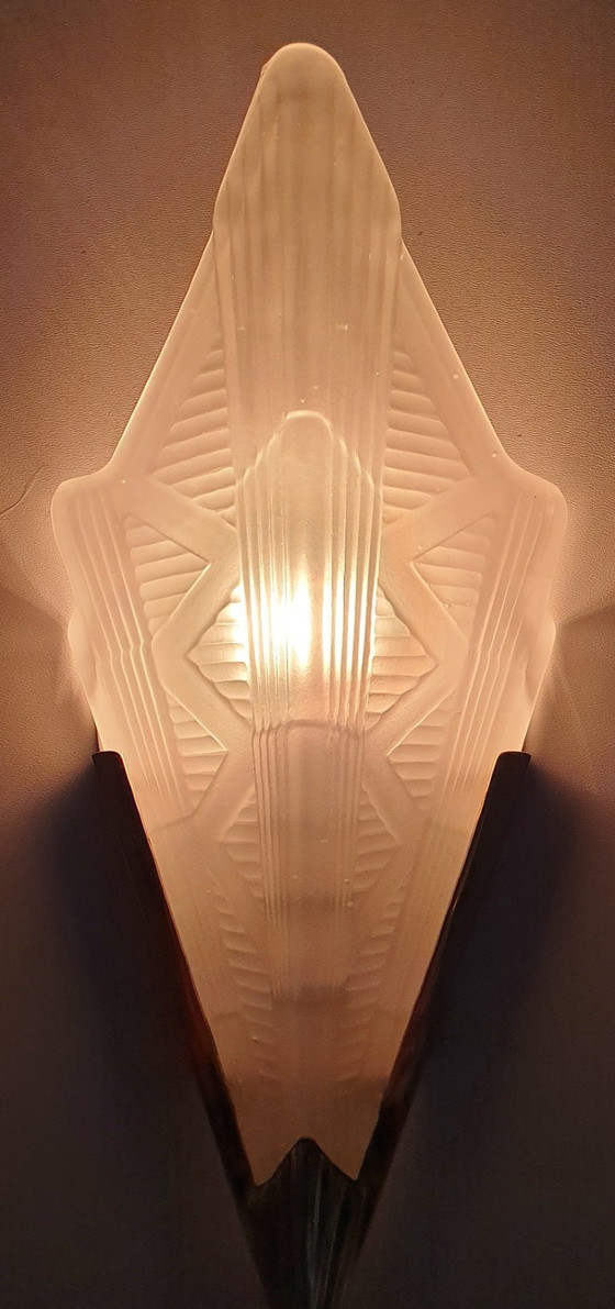 Image 1 of Lampada da parete in stile Art Déco