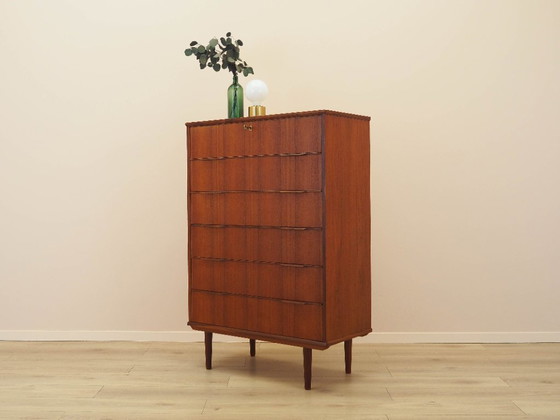 Image 1 of Commode en teck, design danois, années 1970, fabrication : Danemark