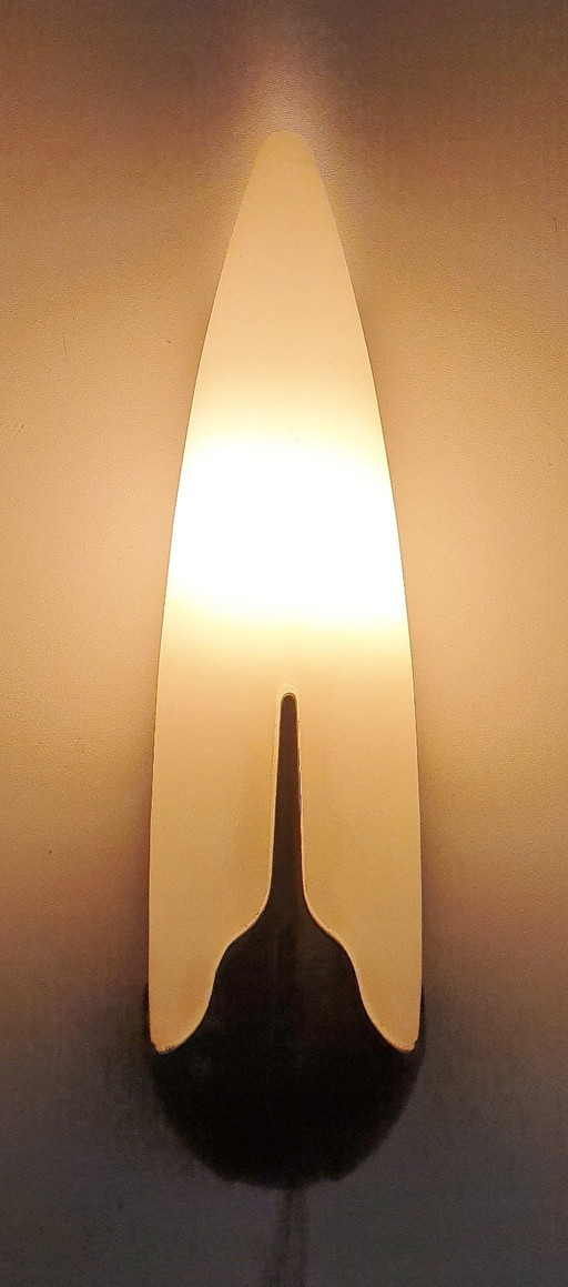 Herda - Wall lamp - 20.0605/1 - Glass, Metal