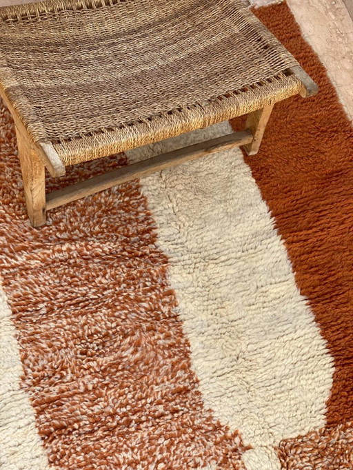 Traditionelle marokkanische Teppiche in Leinenoptik, 250 cm x 150 cm