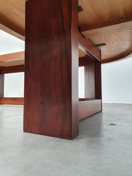 Image 1 of palissander boemerang vintage salontafel jaren 70 deens