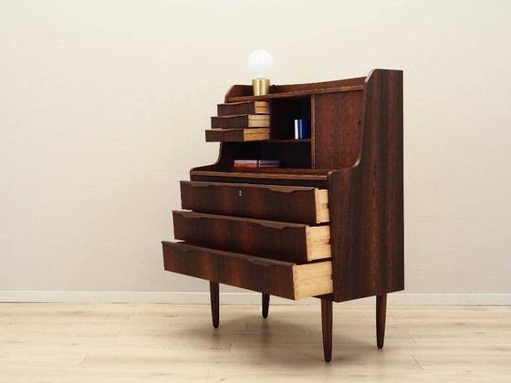 Image 1 of Sekretär aus Palisanderholz, dänisches Design, 1970er Jahre, hergestellt in Dänemark