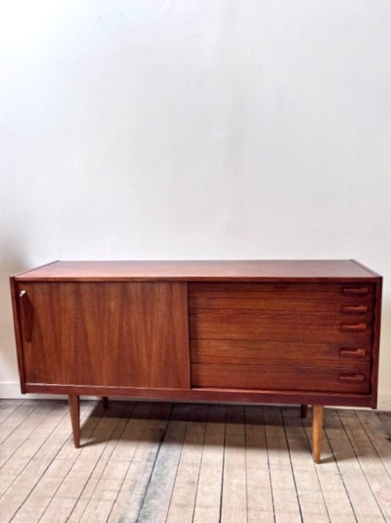 Image 1 of Vintage Scandinavian teak sideboard, 1970s