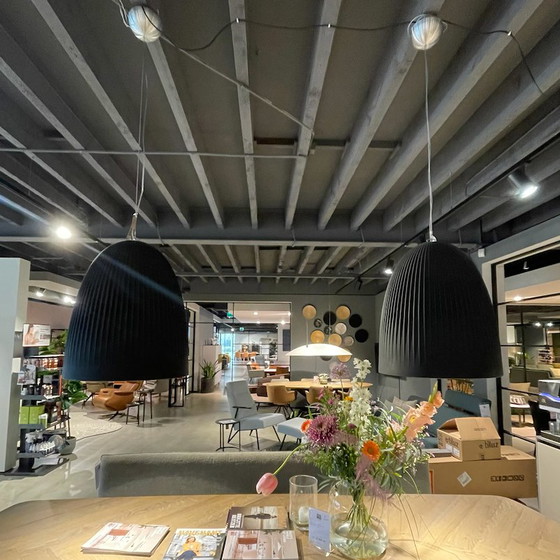 Image 1 of Formadri Bell Dome Rib hanglamp