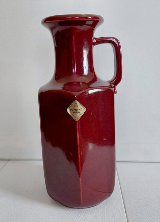 Scheurich Vasen-Set: 261-22 & 497-28 WGP Vintage 1970er Jahre – vazen, Ceramic (photo 2 of 15)