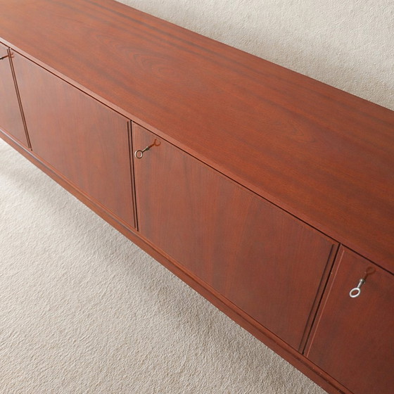 Image 1 of Vintage pallisander dressoir - strak design 