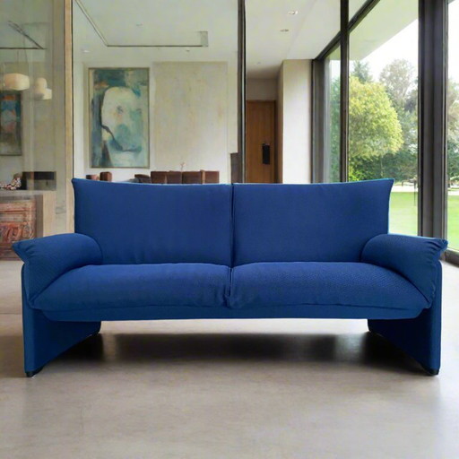 Cassina Palmaria 2-seater sofa Italian design Vico Magistretti