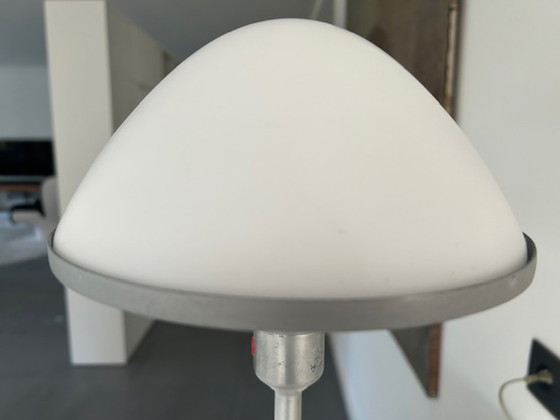 Luceplan Mirandolina, Lámparas de mesa, Vidrio, Aluminio, Blanco, Modern (foto 4 de 8)