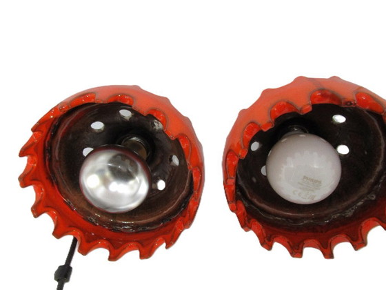 Image 1 of 2x Herda Keramik-Lavalampe