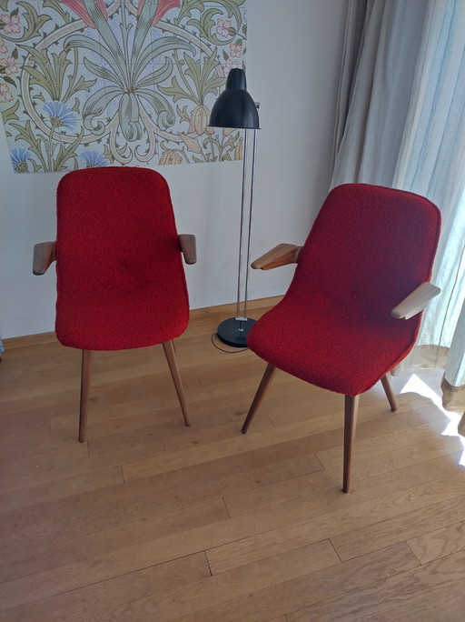 2 chaises de salle à manger vintage